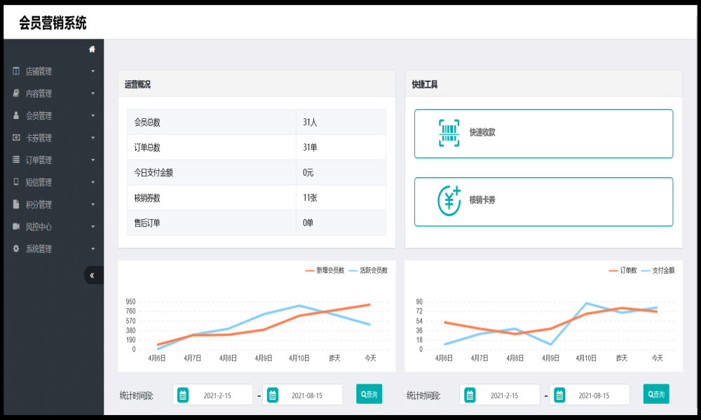 SpringBoot+Mybatis+Vue的会员管理和营销系统-LeTaoKe
