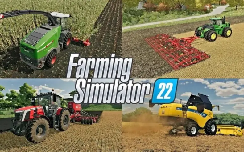 模拟农场22/Farming Simulator 22 v1.8.2.0|集成DLCs|支持网络联机|容量26.5GB|官方简体中文-LeTaoKe